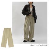 ワイドパンツ とろみ イージー | andme | 詳細画像7