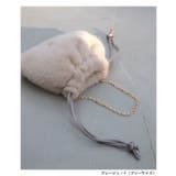 ファー 巾着 2way | andme | 詳細画像8