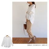 ワイヤー襟 スキッパー シャツ | andme | 詳細画像11 