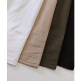 ワイヤー襟 スキッパー シャツ | andme | 詳細画像24 