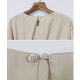 ピーチ起毛 ウエストフリル ペプラム | andme | 詳細画像14 