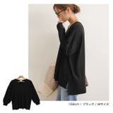 オーバーサイズ Vネック ニット | andme | 詳細画像17 