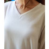 オーバーサイズ Vネック ニット | andme | 詳細画像5 