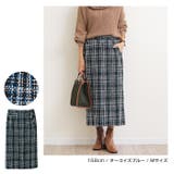ツイード調 チェック柄 スカート | andme | 詳細画像11 