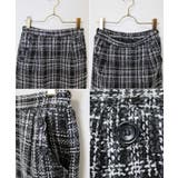 ツイード調 チェック柄 スカート | andme | 詳細画像14 