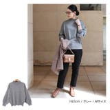 ハイネック バルーンシルエット ニット | andme | 詳細画像11 