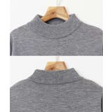 ハイネック バルーンシルエット ニット | andme | 詳細画像20 