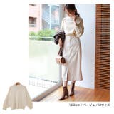 ハイネック バルーンシルエット ニット | andme | 詳細画像9 