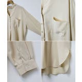 スキッパー シャツ ワンピース | andme | 詳細画像16 