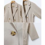 リネン テーラード ジャケット | andme | 詳細画像18 