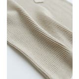 ワンショルダー ニット ビスチェ | andme | 詳細画像16 