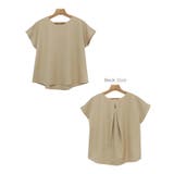 背中タック 半袖 ブラウス | andme | 詳細画像21