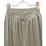 ベロア ワイドパンツ ウエストゴム | andme | 詳細画像12 