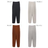 起毛 テーパードパンツ ウエストゴム | andme | 詳細画像2
