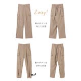 リネンブレンド 2way カーゴパンツ | and Me | 詳細画像28