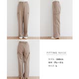 リネンブレンド 2way カーゴパンツ | and Me | 詳細画像30