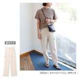 リネンブレンド 2way カーゴパンツ | and Me | 詳細画像10