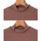 シアー リブ ハイネック | andme | 詳細画像13 