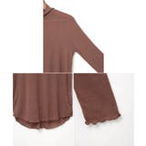 シアー リブ ハイネック | andme | 詳細画像14 