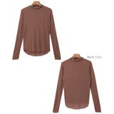 シアー リブ ハイネック | andme | 詳細画像16 