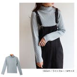 アクリル タートルネック リブニット | andme | 詳細画像10 