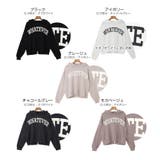 whateverロゴプリント バックスリット パーカー | andme | 詳細画像2