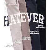 whateverロゴプリント バックスリット パーカー | andme | 詳細画像3