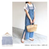 パネルボーダー フレンチスリーブ ニット | andme | 詳細画像10