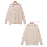 シアー ニット カーディガン | andme | 詳細画像19 