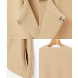 梨地ポンチ ノーカラー ジャケット | andme | 詳細画像23