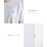 ワンポイント ロゴ刺繍入り 無地 | andme | 詳細画像6 