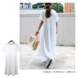 Vネック コットン ワンピース | andme | 詳細画像9 