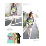 2013春夏新作♪話題の数字プリント!!ナンバーロゴ♪ビッグTシャツワンピース | andme | 詳細画像7