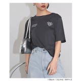 ロゴ エンブロイダリー ショート丈 | andme | 詳細画像12 