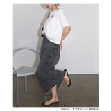 ロゴ エンブロイダリー ショート丈 | andme | 詳細画像8 