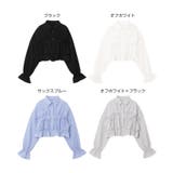 無地 ストライプ ショート丈 | andme | 詳細画像2 