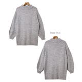 ハイネック ニット チュニック | andme | 詳細画像16 