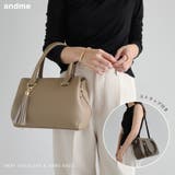 フリンジ付き 2way ハンドバッグ | andme | 詳細画像1 