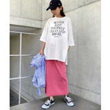 セルフカットリブ タイト スカート | andme | 詳細画像34