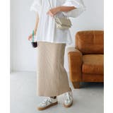 セルフカットリブ タイト スカート | andme | 詳細画像40