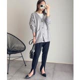 天竺編み 長袖 ニット | andme | 詳細画像20 