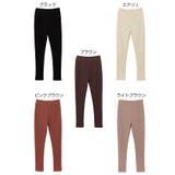 裏起毛 テレコ レギンス | andme | 詳細画像2 