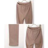 裏起毛 テレコ レギンス | andme | 詳細画像13 