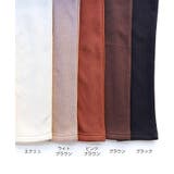 裏起毛 テレコ レギンス | andme | 詳細画像3 