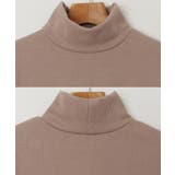 裏起毛 テレコ ハイネック | andme | 詳細画像14