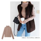 裏起毛 テレコ ハイネック | andme | 詳細画像9