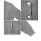 パールボタン 長袖 ニット | andme | 詳細画像16 