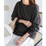 無地 ボーダー ボリューム袖 | andme | 詳細画像31 