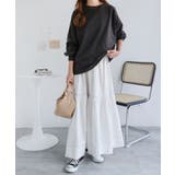 無地 ボーダー ボリューム袖 | andme | 詳細画像32 