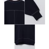 裏毛 配色ステッチ 長袖 | andme | 詳細画像15